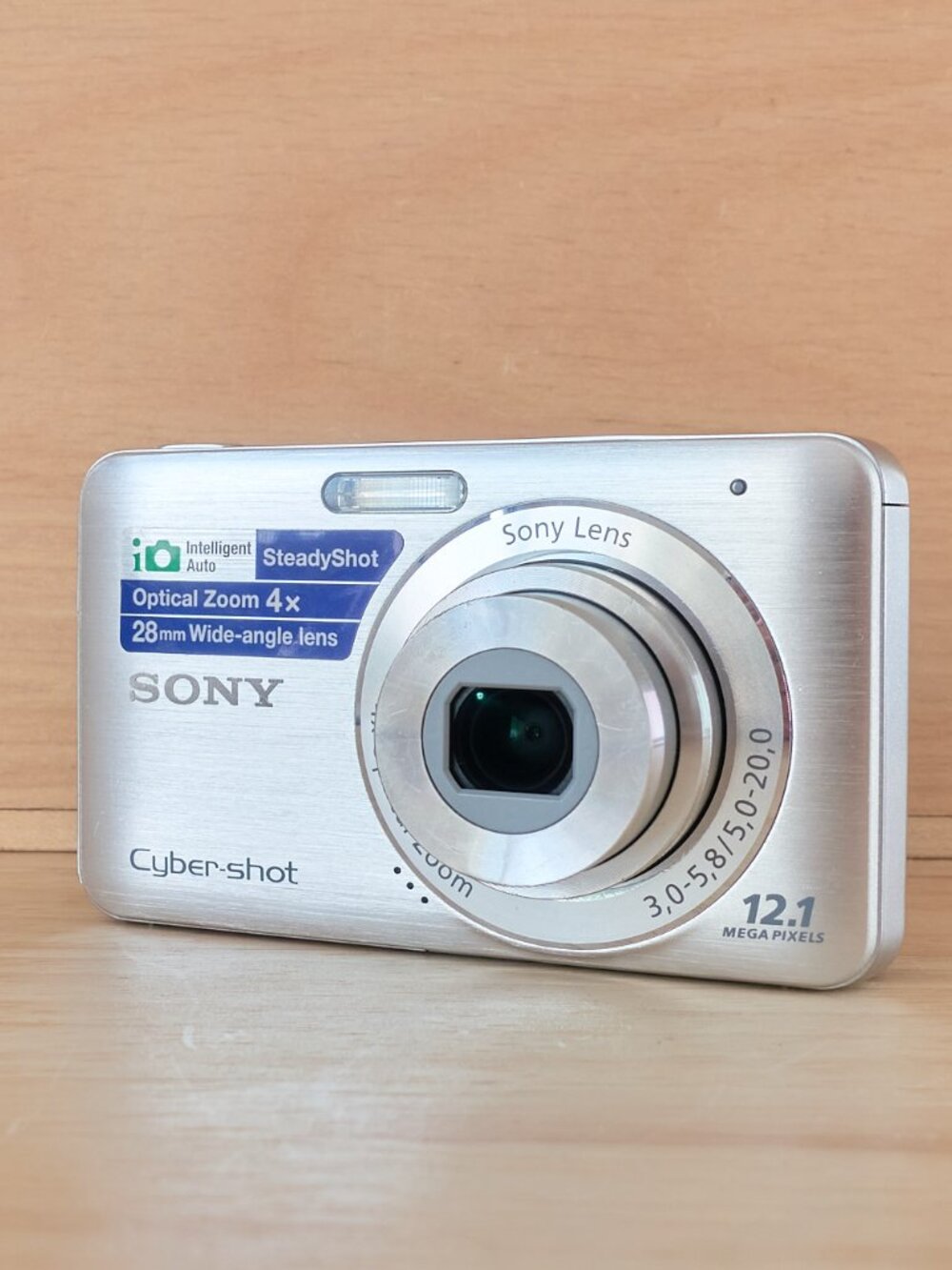 Sony Cyber-shot DSC-W310 12.1MP Digital Camera Silver Tested Working